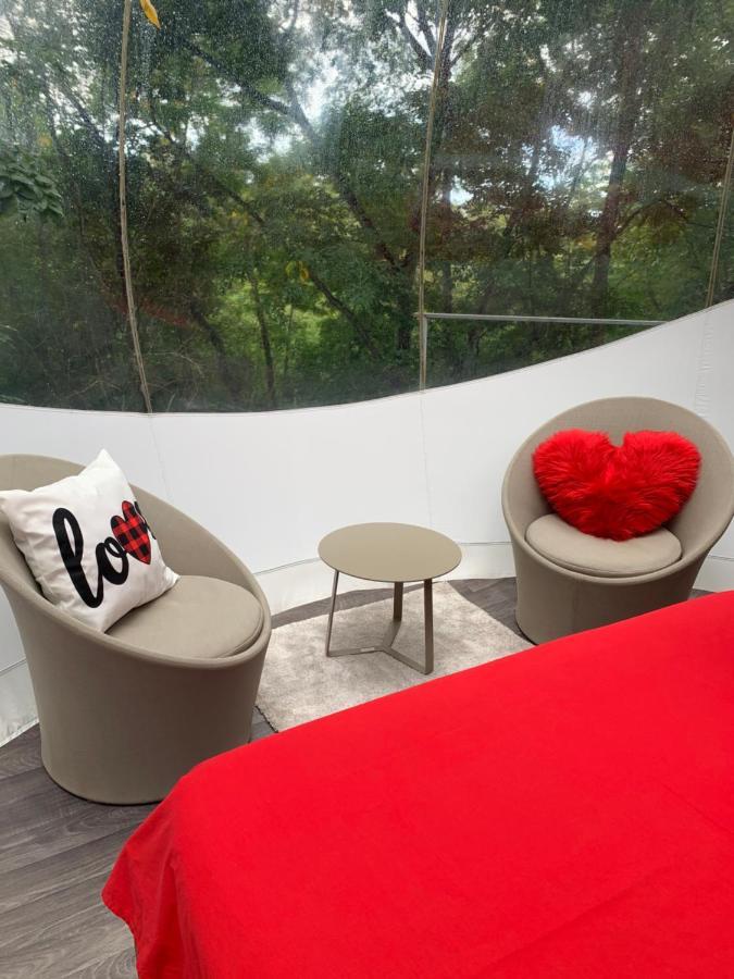 Hotel Maisons Bulles Deluxe Bouillante Exterior foto